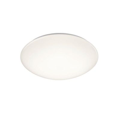 Witte plafonnière kunststof, Vanysia, 15W, 3000K LED, IP44
