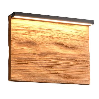 Design wandlamp hout, Tanneke, 7,5W, 3000K LED, 3-staps dimbaar