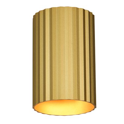 Gouden up down wandlamp modern, Ulbe