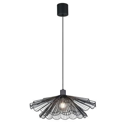 Zwarte hanglamp modern, Celso