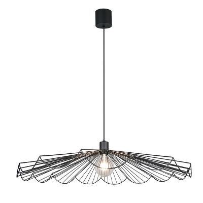 Zwarte hanglamp modern, Celso