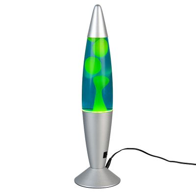 Groene lavalamp glas, Coert, 21W, 3000K LED, met schakelaar