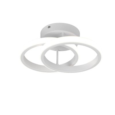 Witte plafondlamp design, Yasser, 7W, 4000K LED