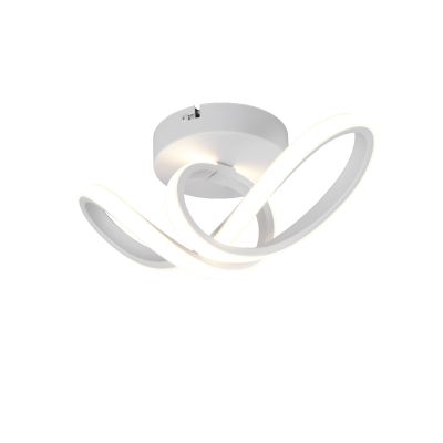 Witte plafondlamp design, Wiard, 7W, 4000K LED