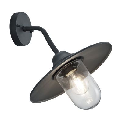 Industriële buitenlamp Verena, antraciet