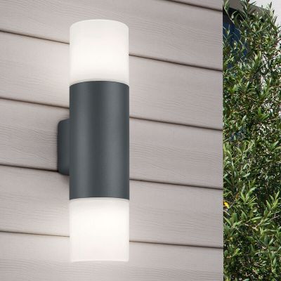 Antraciete buitenlamp modern, Fjelso, IP44