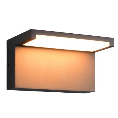 Antraciete buitenlamp modern, Patrique, IP65