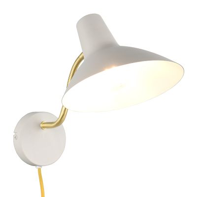 Witte wandlamp klassiek, Merit
