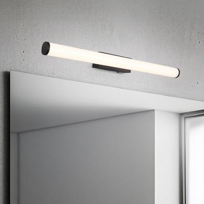 Moderne wandlamp Staby, zwart, metaal, geïntegreerde LED