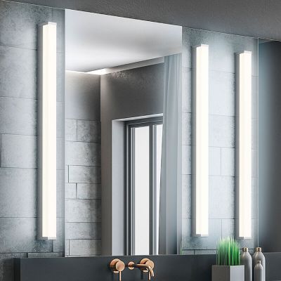 Moderne wandlamp Celesta, chroom, metaal, geïntegreerde LED