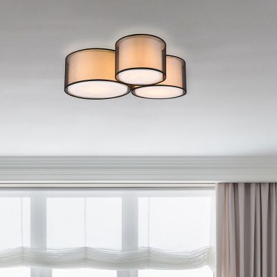 Antraciete plafonnière modern, Mirle