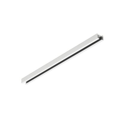 50cm spanningsrail voor 2-fase railverlichting, wit