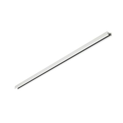 1 meter spanningsrail voor 2-fase railverlichting, wit