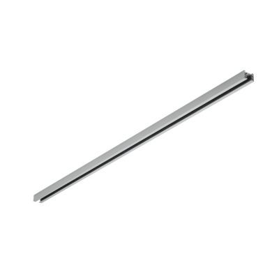 1 meter spanningsrail voor 2-fase railverlichting, grijs