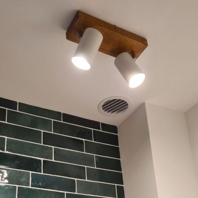 Witte plafondspot modern, Kaso