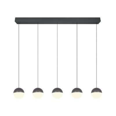 Antraciete hanglamp modern, Rigtje