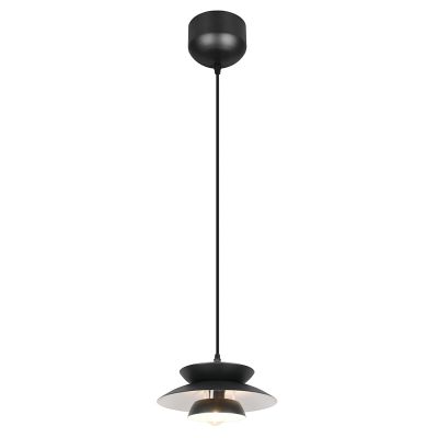 Zwarte hanglamp modern, Tomislav