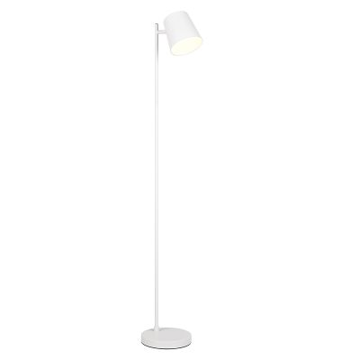 Witte oplaadbare vloerlamp metaal, Suraya, 4,5W, 3000K LED, 3-staps dimbaar