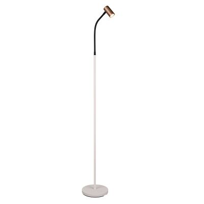 Bruine vloerlamp modern, Suradj, met schakelaar