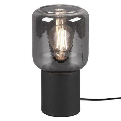 Moderne tafellamp Gail, zwart