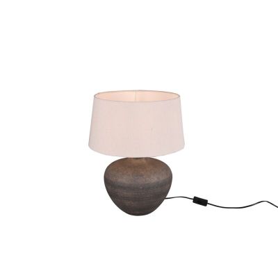 Moderne tafellamp Ulo, bruin