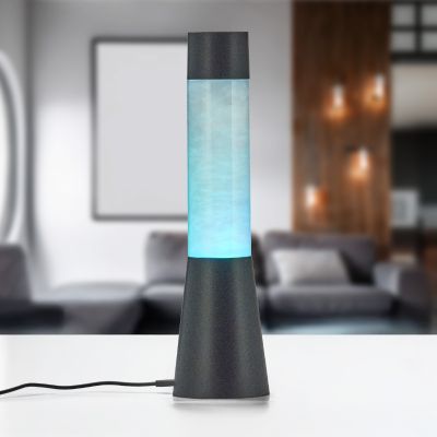 Zwarte kinderkamer tafellamp modern, Remigius, met schakelaar