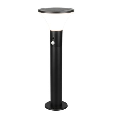 Zwarte staande buitenlamp op zonne-energie modern, Nebahat, 3W, 4000K LED, IP44