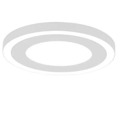 Witte plafonnière modern, Mirko, 10W, 4000K LED