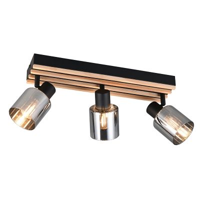 Zwarte plafondspot modern, Steije