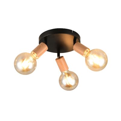 Bruine plafondspot vintage, Rihab