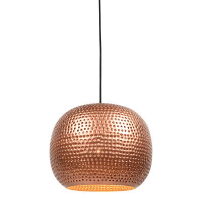 Industriële hanglamp koper, Fawwaz