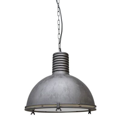 Vintage black hanglamp Descon, Industrieel