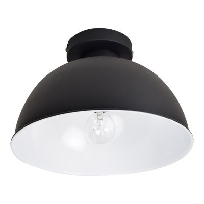 Industriële plafondlamp zwart, Redon