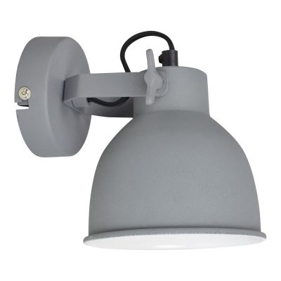 Industriële wandlamp grijs, Redon