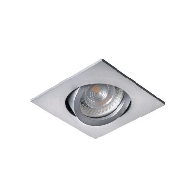 Aluminium inbouwspot grijs, Evit