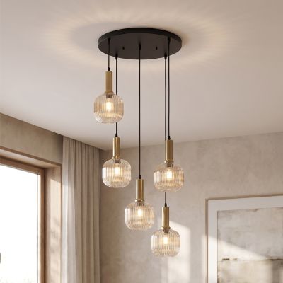 Design hanglamp amber, Charlois
