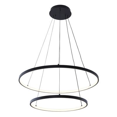Design hanglamp zwart, Kubra, 50W, warm tot koud wit verstelbare LED