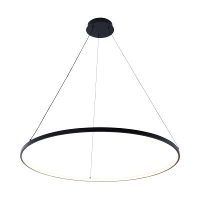 Design hanglamp zwart, Kubra, 36W, warm tot koud wit verstelbare LED