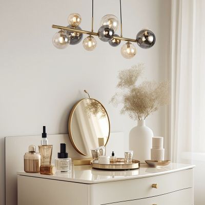 Design hanglamp messing, Saad