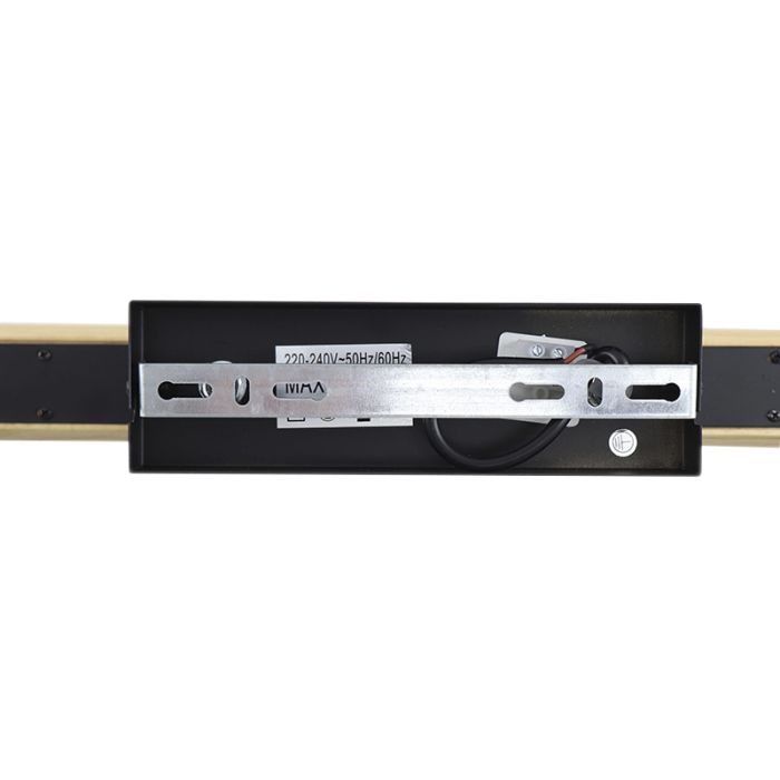 Houten hanglamp zonder kap, Rika