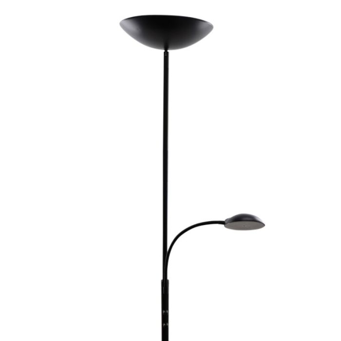 Moderne staande leeslamp zwart, Soner, 10W, 3000K LED