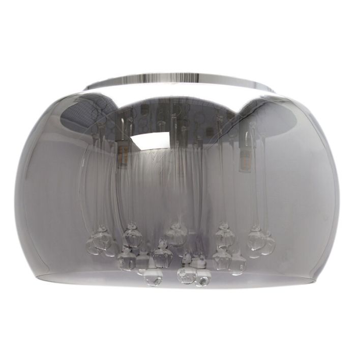 Design plafondlamp grijs, Lorenzo