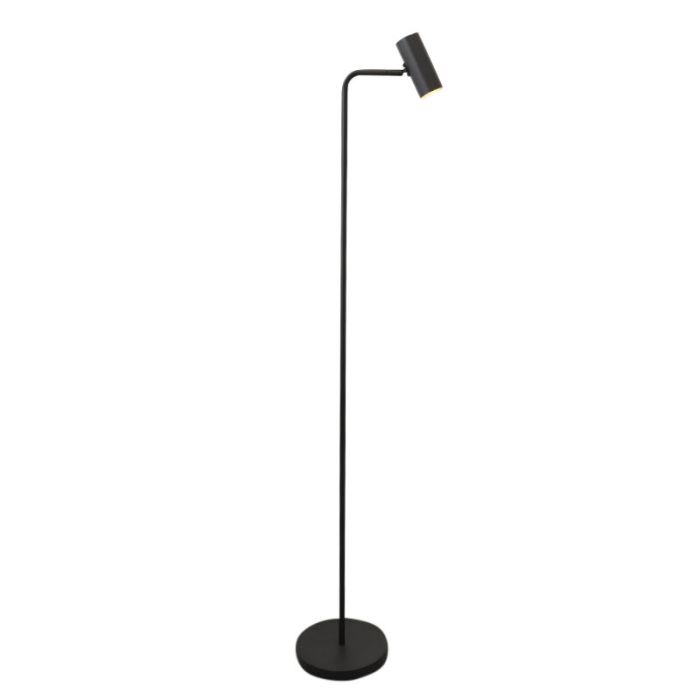 Moderne vloerlamp zwart, Carlos, met schakelaar