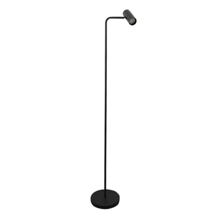 Moderne vloerlamp zwart, Carlos, met schakelaar