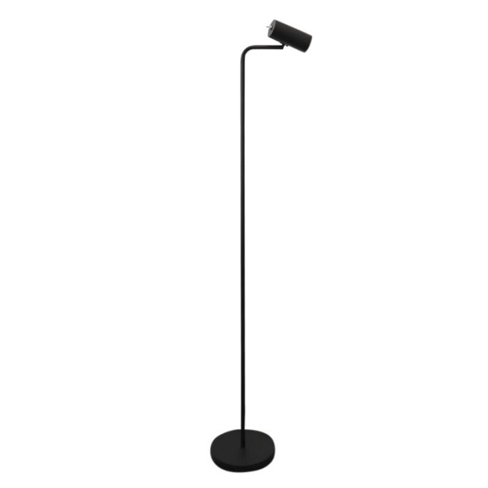 Moderne vloerlamp zwart, Carlos, met schakelaar