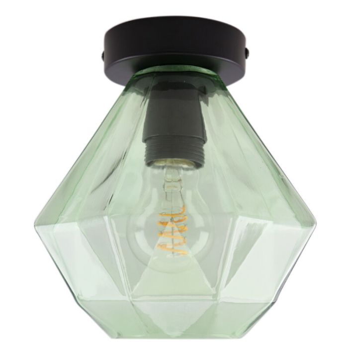 Retro plafondlamp groen, Anoek