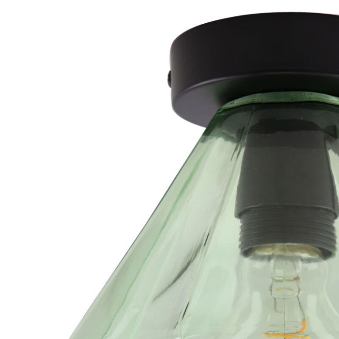 Retro plafondlamp groen, Anoek