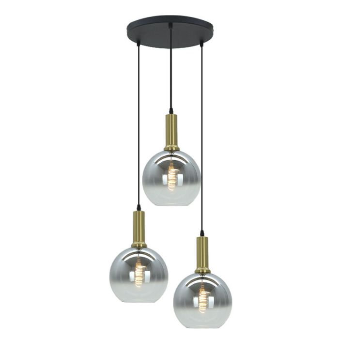 Design hanglamp grijs, Emerson