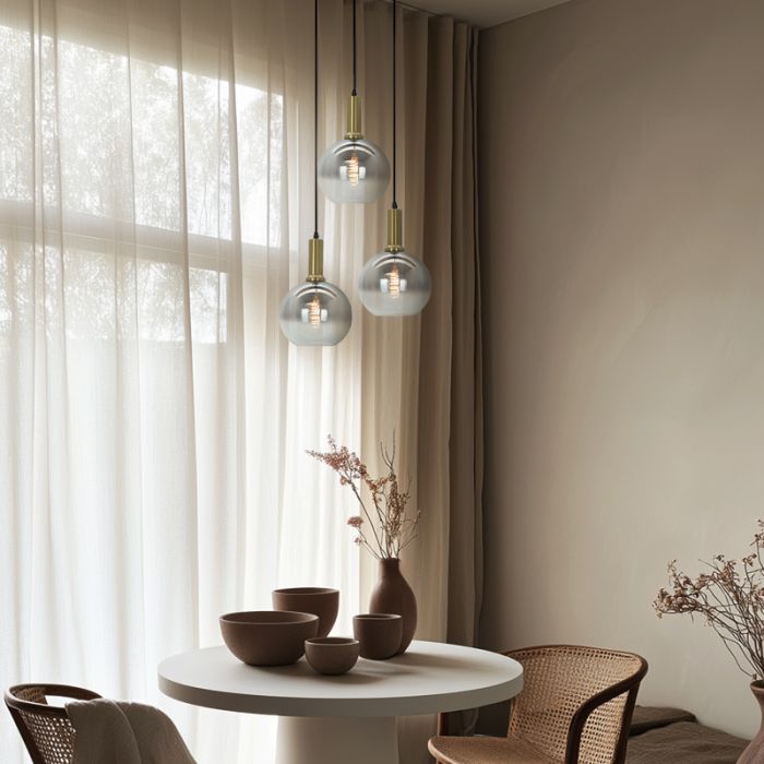 Design hanglamp grijs, Emerson