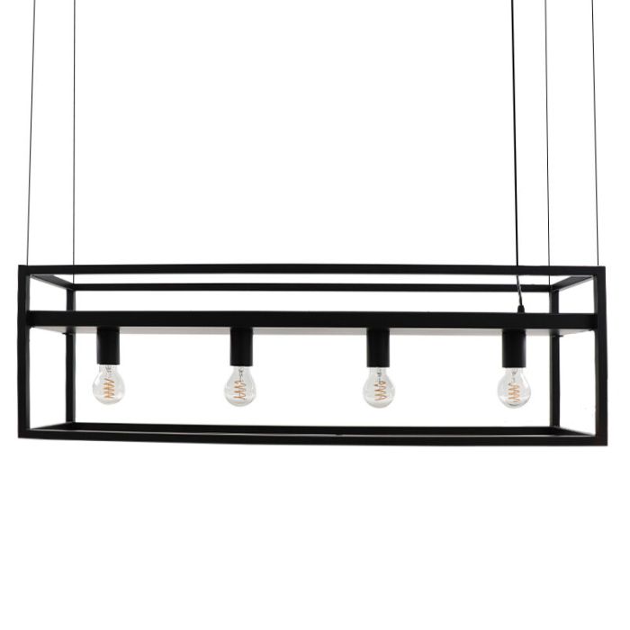Industriële hanglamp zwart, Frama